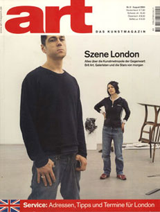 Art Das Kunstmagazin, 2004 cover