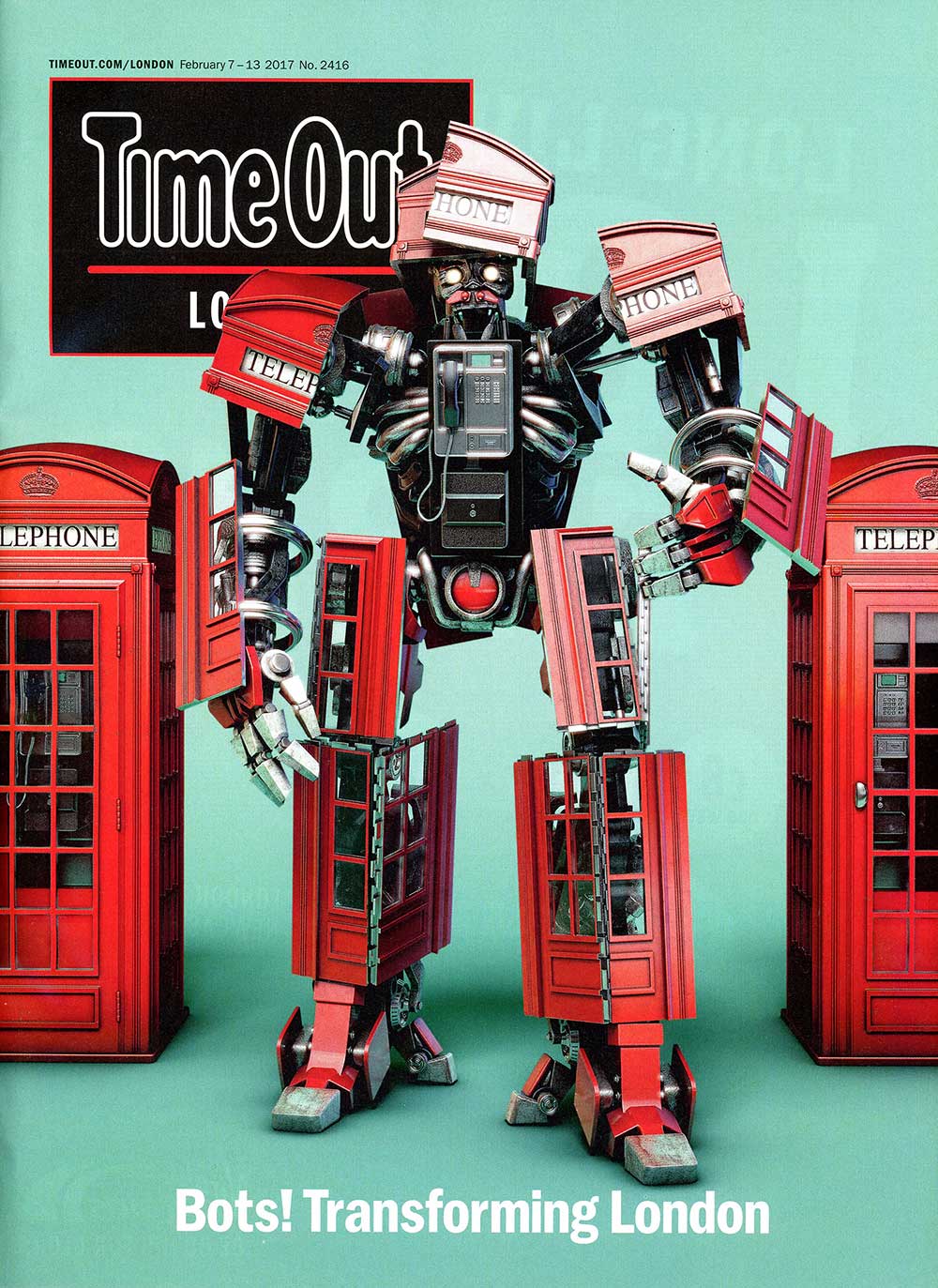 Time Out, London Feb 2017 cover