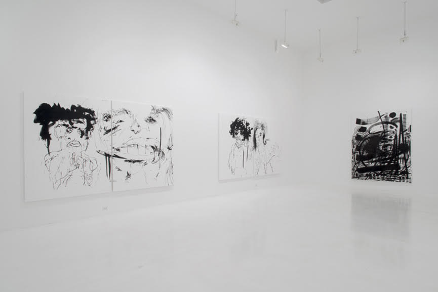 Blind Painting installation
